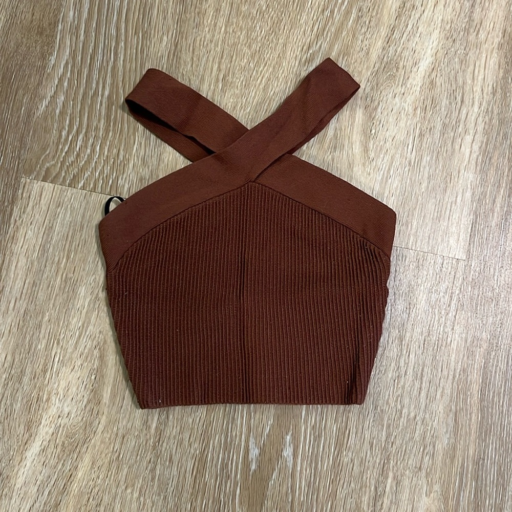 Babaton Sculpt Knit Halter